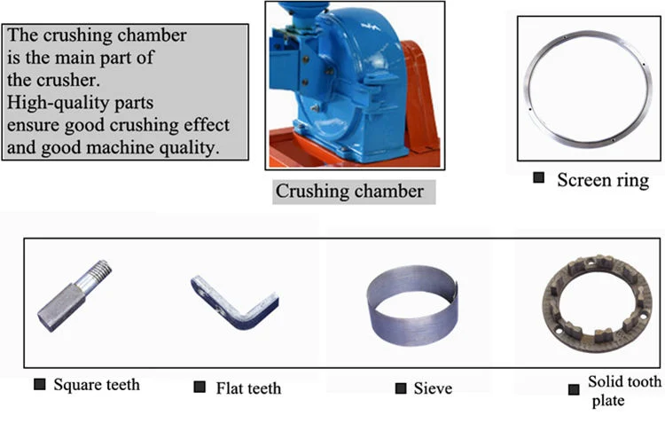 High Quality Crushing Machine Mini Wheat Grinding Maize Flour Milling Making Machinery Grinder Plant Machinery