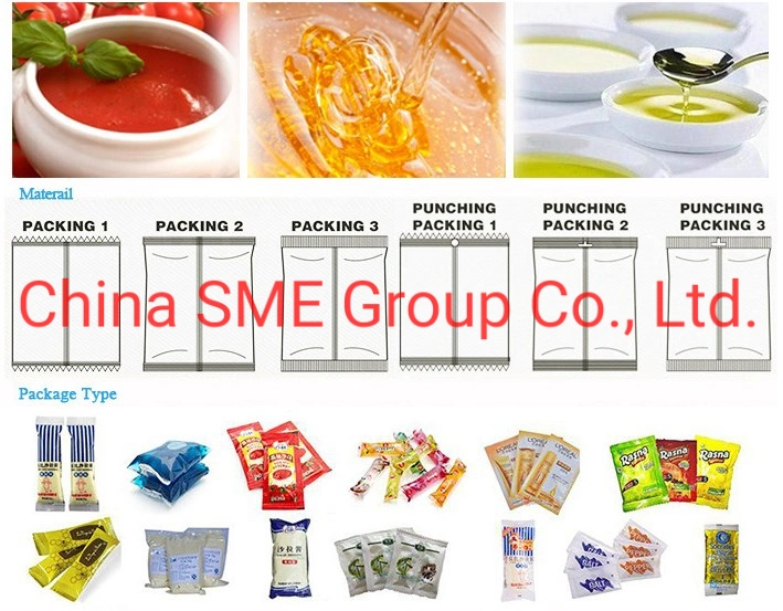 Sachet Honey/ Ketchup / Sauce / Liquid Juice /Oil /Peanut Butter /Ice Lolly/Ice Pop/Jam/Cream /Salad /Soup /Tomato Paste Packing Packaging Machine