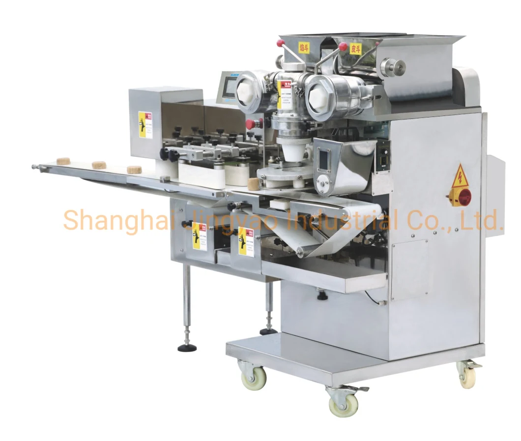 Two/Three Hoppers Biscuit Pita Bread Encrusting Machine for Commercial Bakery Use Big Output Product