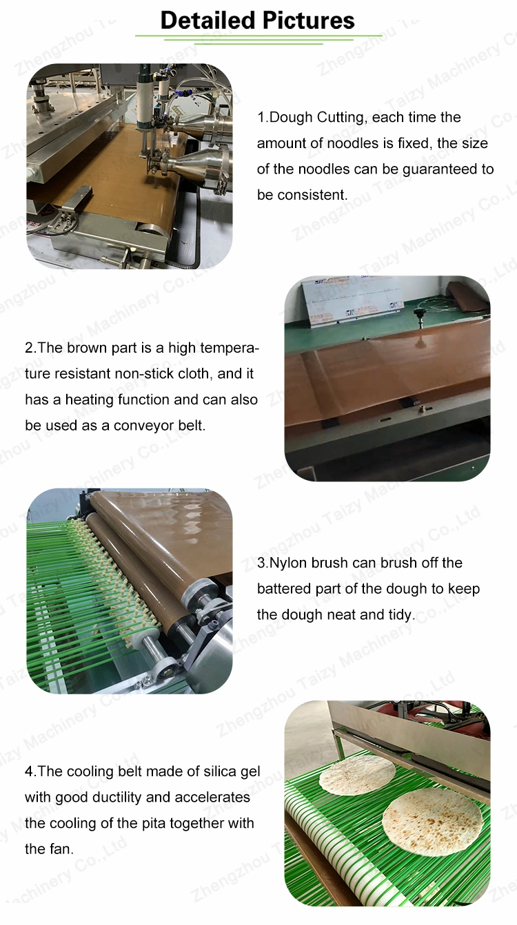 Fully Automatic Chapati Roti Machines Corn Tortilla Making Machine