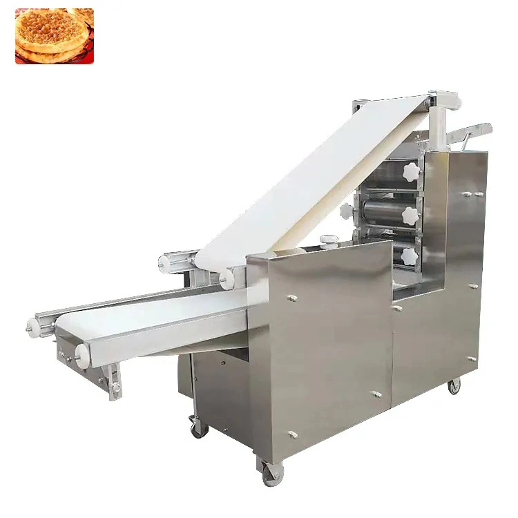 5-40cm Automatic Restaurant Flour Corn Mexican Tortilla Indian Chapati Taco Roti Flat Arabic Pita Bread Pizza Base Crust Dumpling Wrapper Skin Making Machine