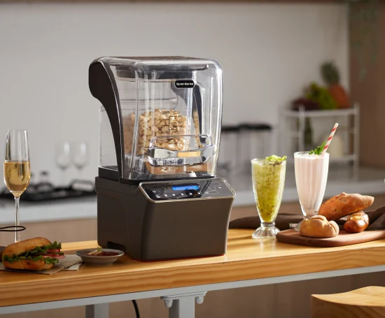 OEM&ODM Kommerzieller Smoothie-Mixer, Pastenhersteller, Kaffeemühle, Babynahrung, Zerkleinerer, Prozessor und frische Entsafter, Sojamilchmaschine