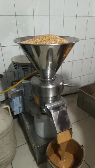 Großhandelspreis Tahini-Herstellungsmaschine Erdnusspasten-Schleifmaschine Tahina-Sesampasten-Maschine