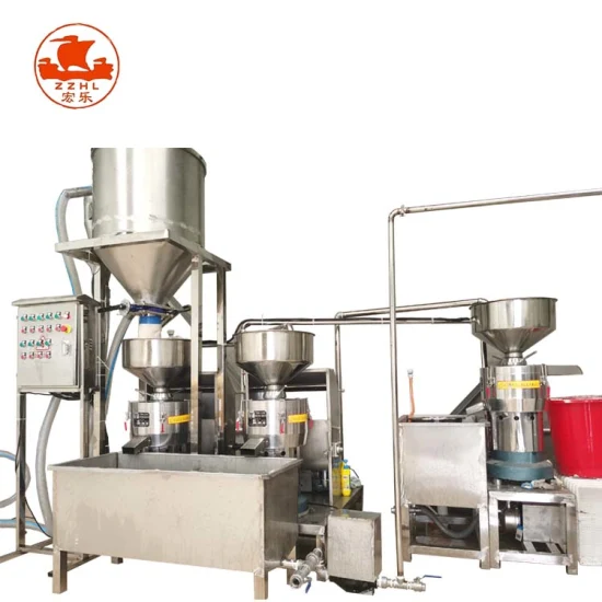 Kommerzielle Sojabohnenpresse, Milchkessel, Mühle, Tofu-Herstellungsmaschine