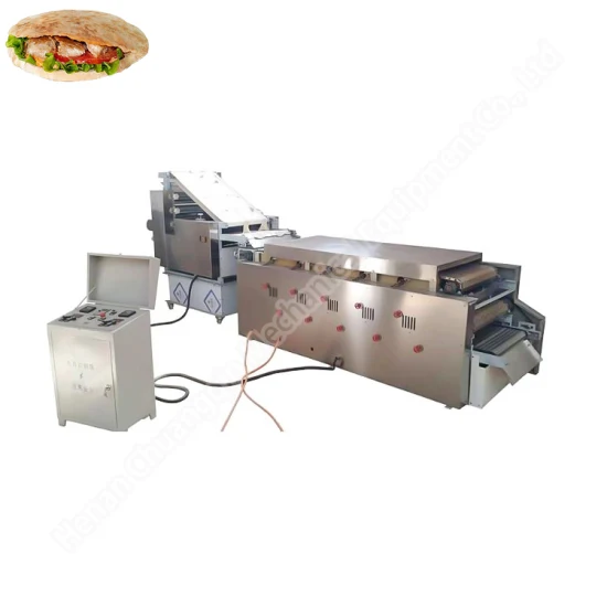 Indien Pita-Brotmaschine Automatische Pita-Brotmaschine Türkische Pita-Brotmaschine Pita-Brotmaschine Pita-Brotmaschine Stabake