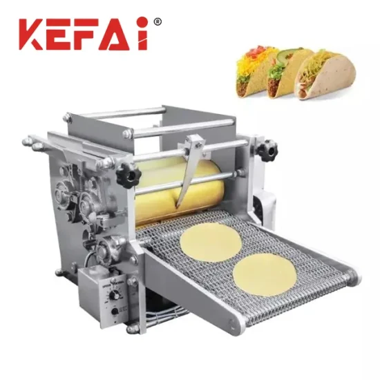 Kefai Mehl-Mais-Tortilla-Lebensmittelverarbeitungs-Getreidemacher-Roti-Chapati-Herstellungsmaschine