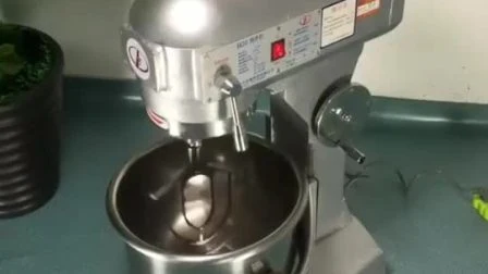 Elektrische Bäckereimaschine, industrielle Bäckereiausrüstung, Ständer, Spirale, Lebensmittel, Planeten, Eierkuchen, Backen, Teigmischer für die Küche